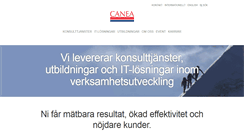 Desktop Screenshot of canea.se